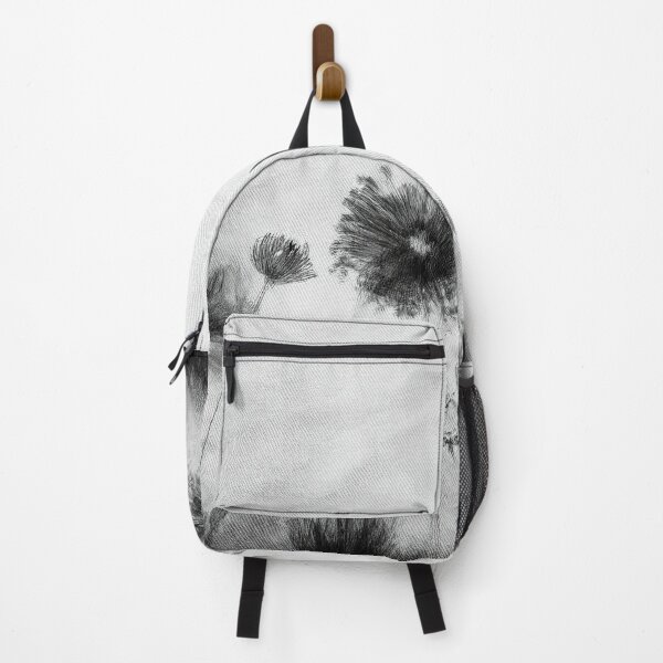 Item preview, flowers painted with charcoal in boho designed and sold by Pr7em.