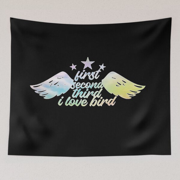 Item preview, First Second Third I Love Bird – Bird Lover & Nature Design – Wildlife Enthusiast Gift designed and sold by sednalafandy79.