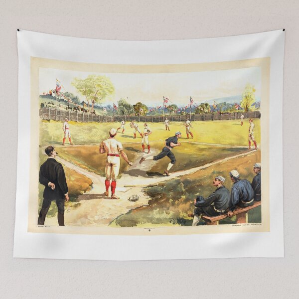 Item preview, 1887 - Base ball -  designed and sold by WheelieGdArt.