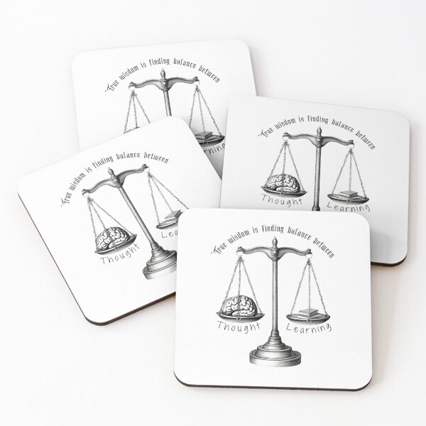 Item preview, Balance of Wisdom: Thought Meets Learning designed and sold by DesignsCreative.