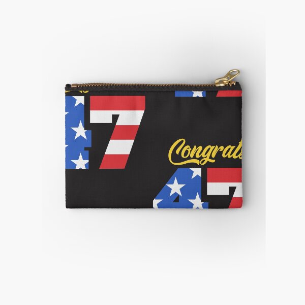 Item preview, Congrats 47 Trump American Flag designed and sold by cidolopez.