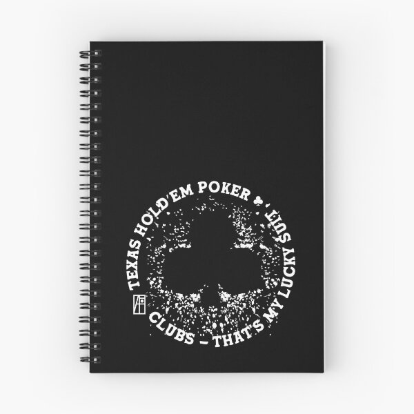 Item preview, GAME - POKER - TEXAS HOLDEM - Clubs - That's my lucky suit - 3 designed and sold by ArtProjectShop.