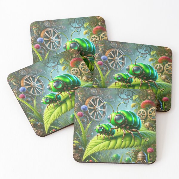Item preview, Steampunk Green Aphid designed and sold by Sillytoe.