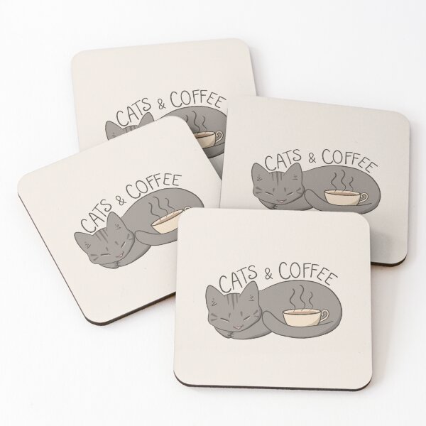 Item preview, Cats and Coffee designed and sold by ninasafranski.