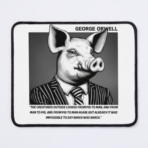 Item preview,  Animal Farm Quote ; George Orwell designed and sold by FlowFlex.