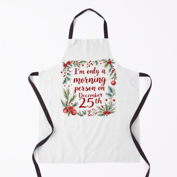 Item preview, I'm only a morning person on December 25th designed and sold by jkrphoto.