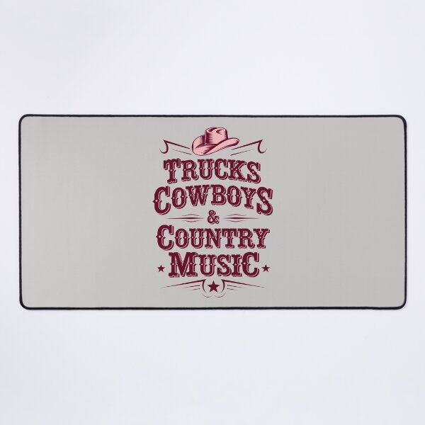 Item preview, Trucks Cowboys And Country Music Design designed and sold by TheArtOfPat.
