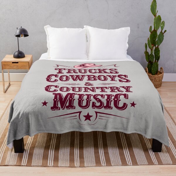 Item preview, Trucks Cowboys And Country Music Design designed and sold by TheArtOfPat.