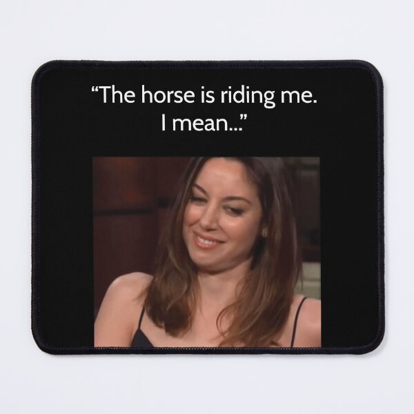 Item preview, Aubrey Plaza designed and sold by Basa1111.
