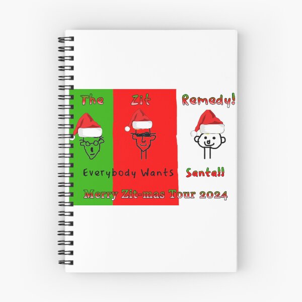 Item preview, Merry Zit-mas Tour Poster designed and sold by lucey05.