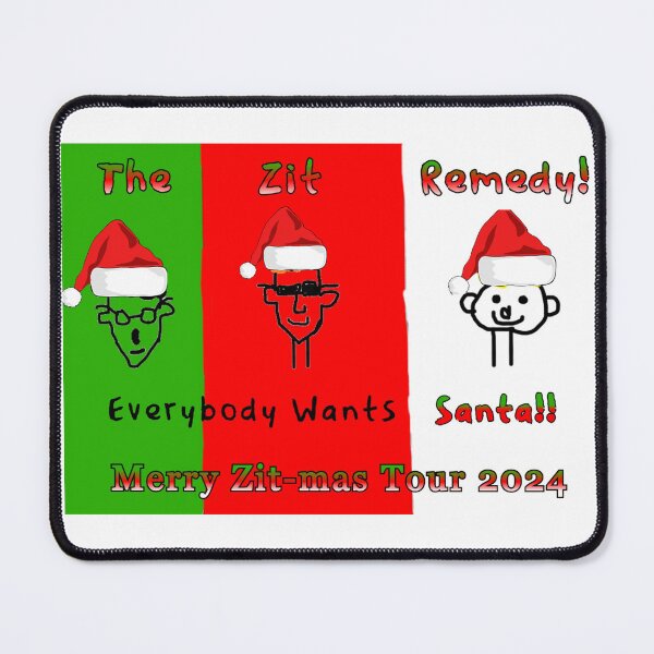 Item preview, Merry Zit-mas Tour Poster designed and sold by lucey05.