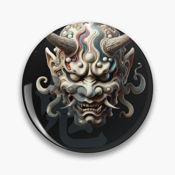 Item preview, "Stylish Oni" Design with Kanji "鬼" designed and sold by AyaJP.