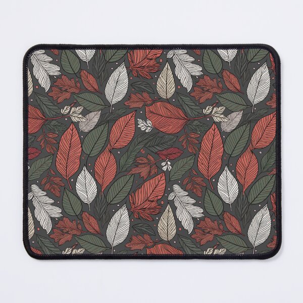 Item preview, Autumnal Elegance: A classic pattern featuring vibrant autumn leaves in warm tones of red, orange, and yellow, perfect for creating a cozy and inviting atmosphere. designed and sold by Grang Art Artistic Designs.