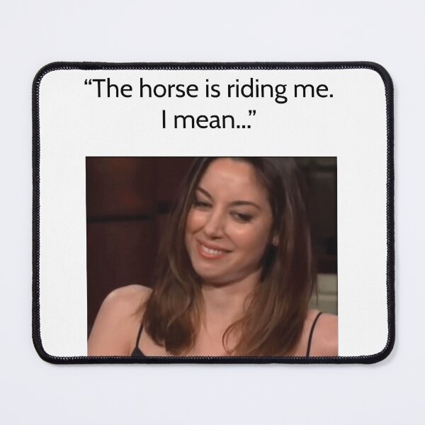 Item preview, Aubrey Plaza designed and sold by Basa1111.