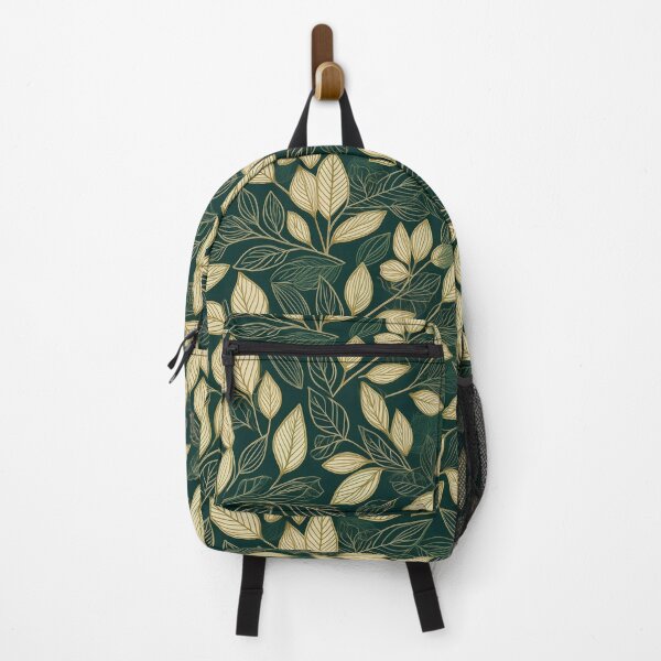 Item preview, Vibrant Vintage: A vintage-inspired pattern with bold, colorful leaves, reminiscent of retro designs. designed and sold by Grang Art Artistic Designs.