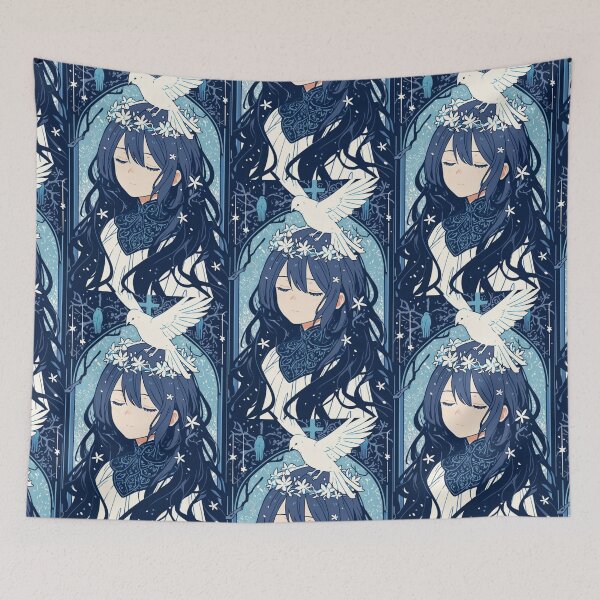 Item preview, Carta del tarot inspirada en el anime 'Prudence' designed and sold by MendaciousMina.