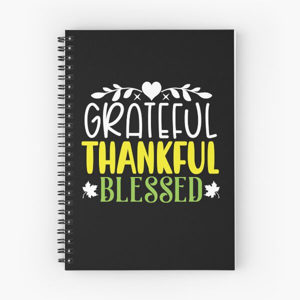 Item preview, Grateful, Thankful, Blessed – Thanksgiving & Gratitude Design designed and sold by T-M-Design.