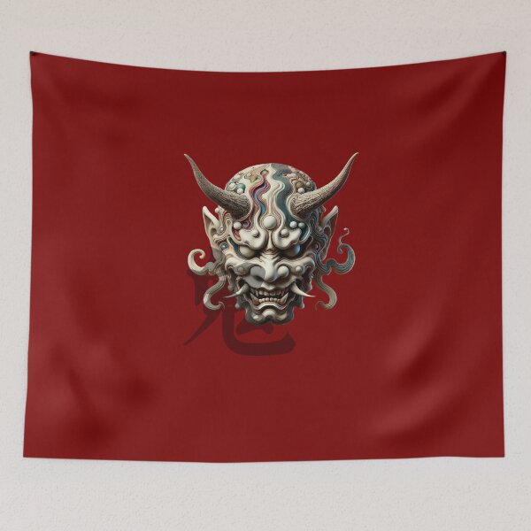 Item preview, "Stylish Oni" Design with Kanji "鬼" designed and sold by AyaJP.