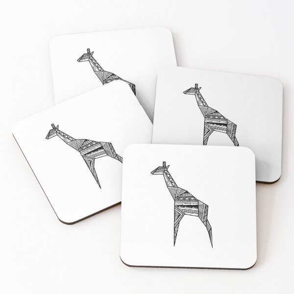 Item preview, Tribal Origami Giraffe designed and sold by Steeb757.