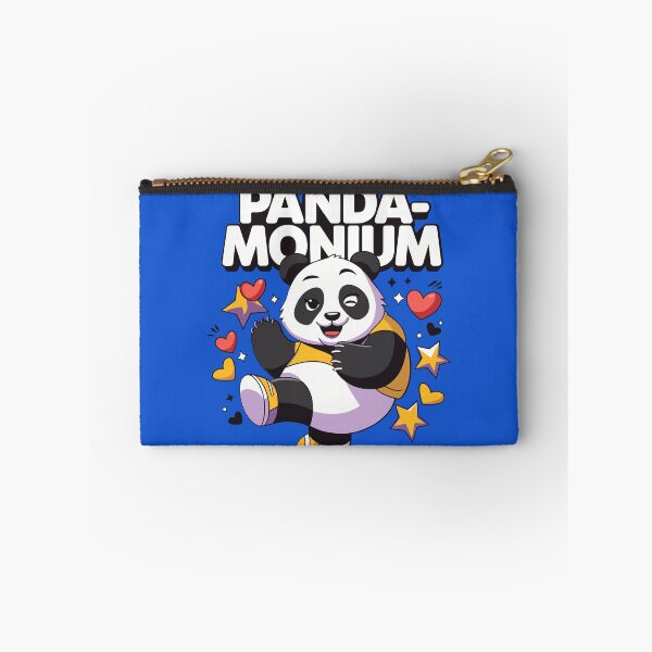 Item preview, Panda-Monium Fun Panda and Hearts designed and sold by serein32.