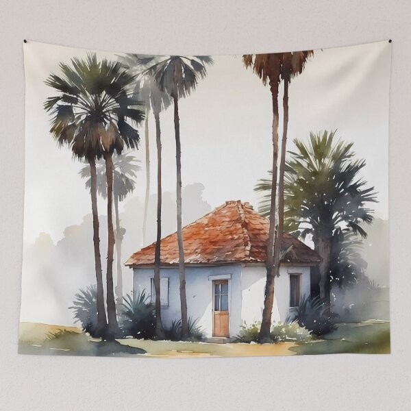 Item preview, Cottage Among the Palms designed and sold by Vitalka-uk.