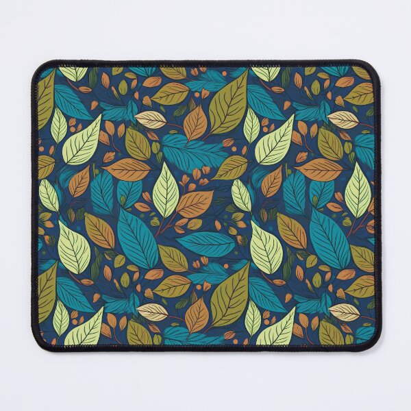 Item preview, Modern Minimalist: A minimalist pattern with simple, geometric leaf shapes in muted tones, perfect for a contemporary look. designed and sold by Grang Art Artistic Designs.