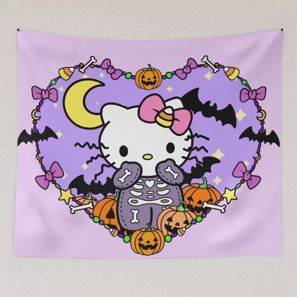 Item preview, Halloween Skeleton Cat designed and sold by candycornsketch.