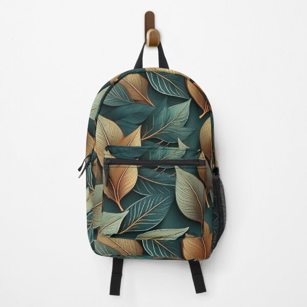 Item preview, Rustic Charm: A rustic pattern with leaves in earthy tones, creating a natural and organic feel. designed and sold by Grang Art Artistic Designs.