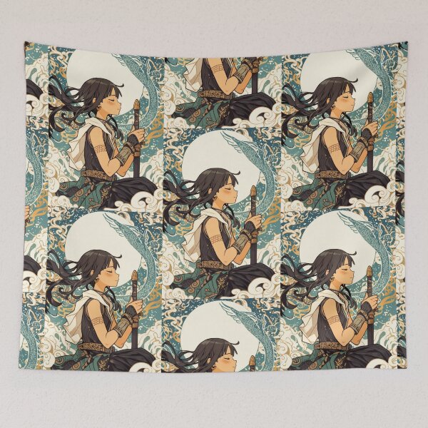 Item preview, Carta del tarot inspirada en el anime 'Fuerza' designed and sold by MendaciousMina.
