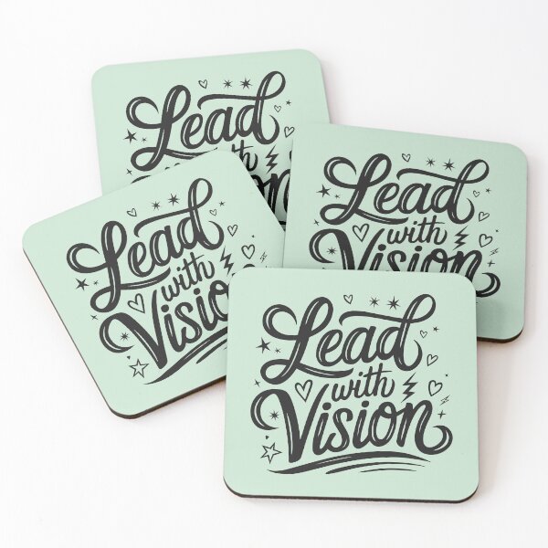 Item preview, Lead With Vision Motivational Lettering designed and sold by serein32.
