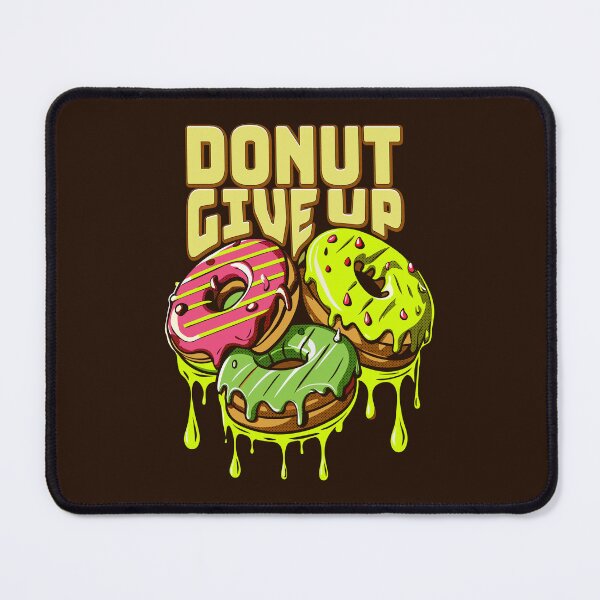 Item preview, Motivational Bagel Donut Give Up Doughnut designed and sold by FemmePod.