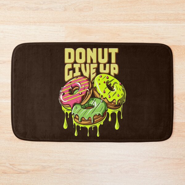 Item preview, Motivational Bagel Donut Give Up Doughnut designed and sold by FemmePod.