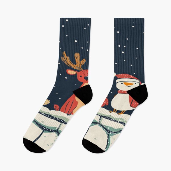 Item preview, Christmas animals on the roof designed and sold by Dadziosz.