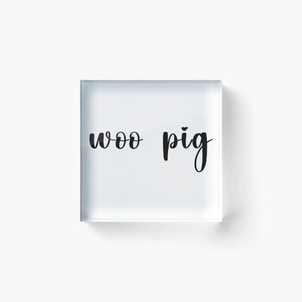 Item preview, Woo Pig designed and sold by Spike The Punch Design Co..