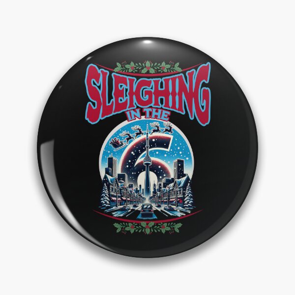 Item preview, Sleighing in The Six  designed and sold by SavvyEarth.