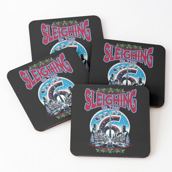 Item preview, Sleighing in The Six  designed and sold by SavvyEarth.