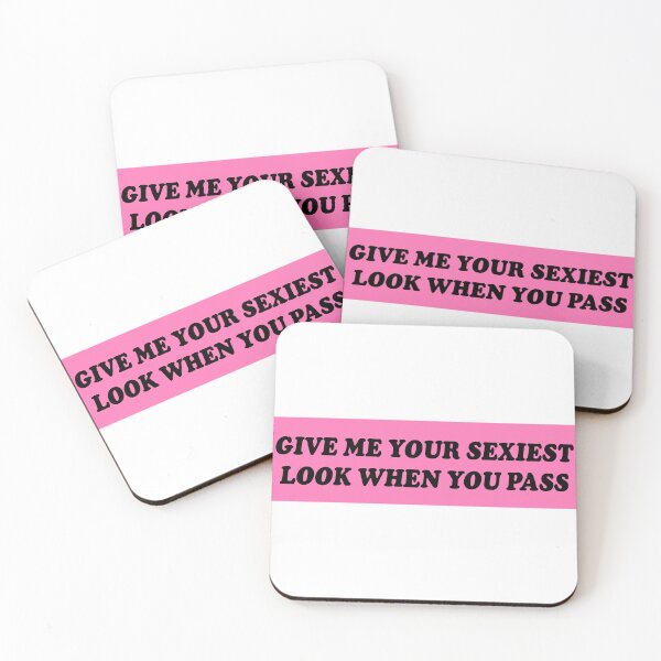 Item preview, Give Me Your Sexiest Look When You Pass Funny Bumper designed and sold by Jaxym.