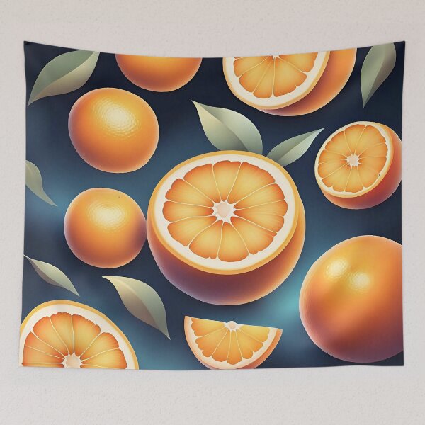 Item preview, Fresh oranges design designed and sold by Purr95.
