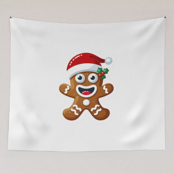 Item preview, Funny Gingerbread Christmas Characters - Delightful T-Shirts & Gifts collection on Redbubble designed and sold by MiszungART.