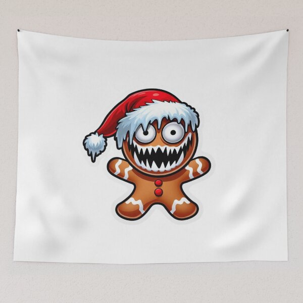 Item preview, Funny Gingerbread Christmas Characters - Delightful T-Shirts & Gifts collection on Redbubble designed and sold by MiszungART.