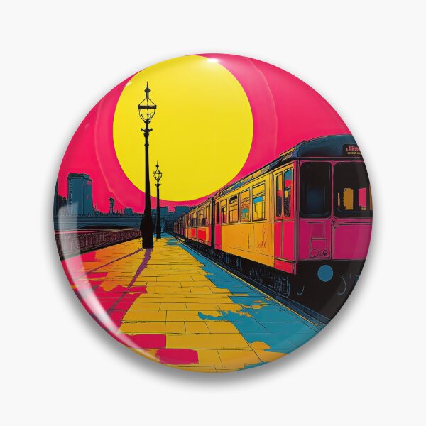 Aperçu de l'œuvre Voyage Popart - Londres créée et vendue par EvansCreative.