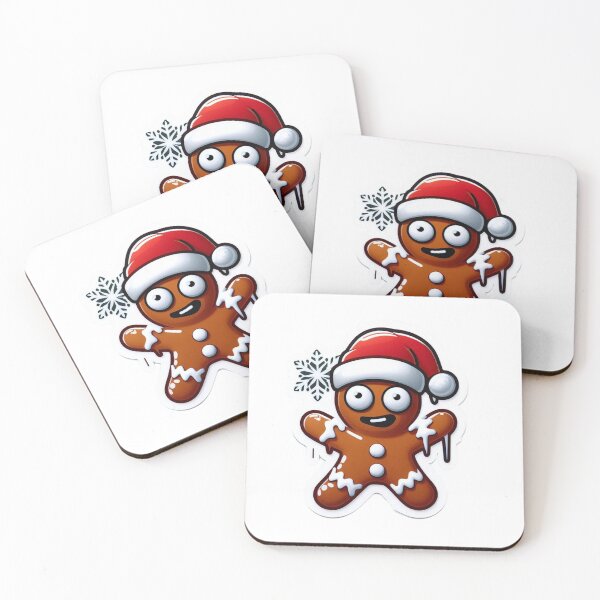 Item preview, Funny Gingerbread Christmas Characters - Delightful T-Shirts & Gifts collection on Redbubble designed and sold by MiszungART.