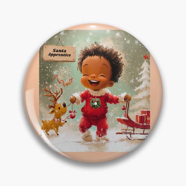 Item preview, Santa Apprentice: Mini Santa in Training designed and sold by ATLPen.