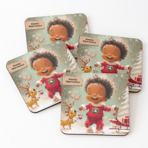Item preview, Santa Apprentice: Mini Santa in Training designed and sold by ATLPen.