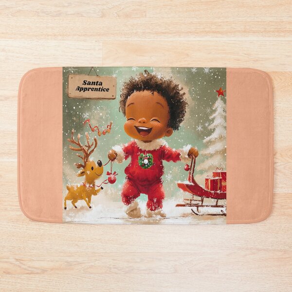 Item preview, Santa Apprentice: Mini Santa in Training designed and sold by ATLPen.