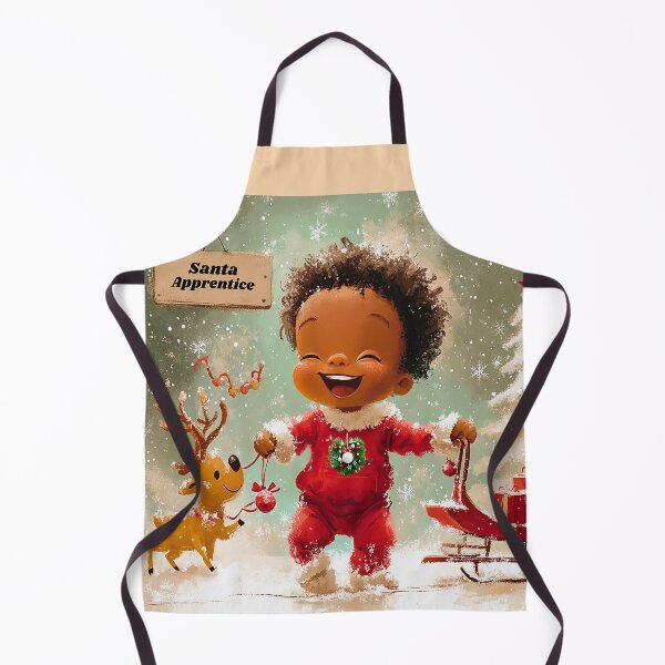 Item preview, Santa Apprentice: Mini Santa in Training designed and sold by ATLPen.