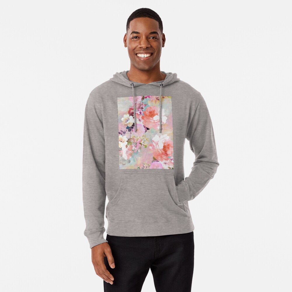 H&m discount flower hoodie