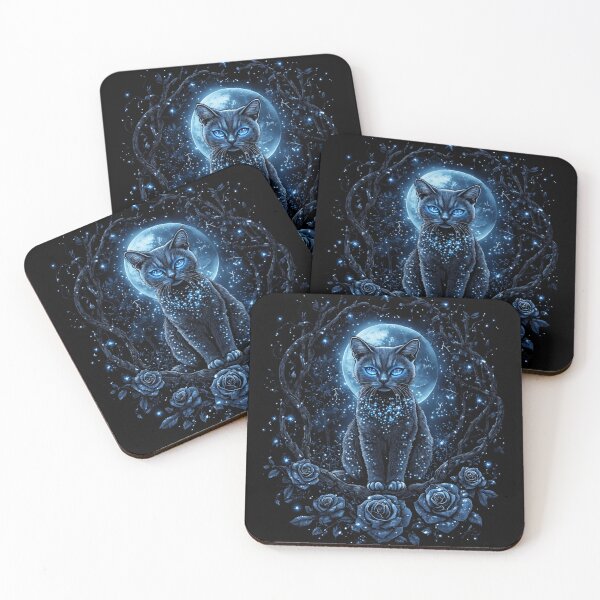 Item preview, Sparkling Mystic Bengal Cat designed and sold by Nocturne  Paws.