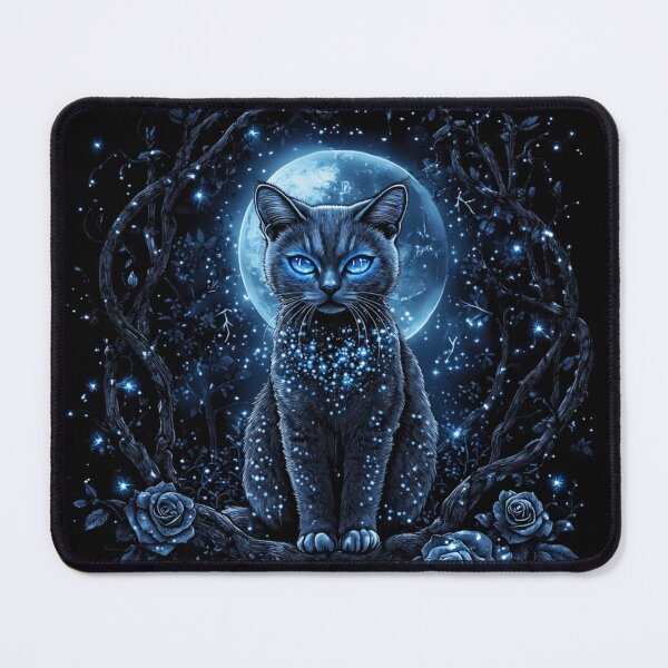 Item preview, Sparkling Mystic Bengal Cat designed and sold by Nocturne Paws.