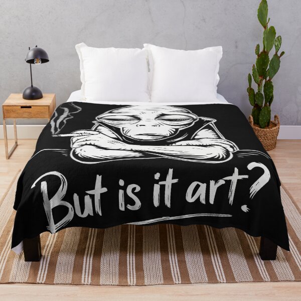 Item preview, Alien Smoking - But Is It Art? designed and sold by RebeccaRe.